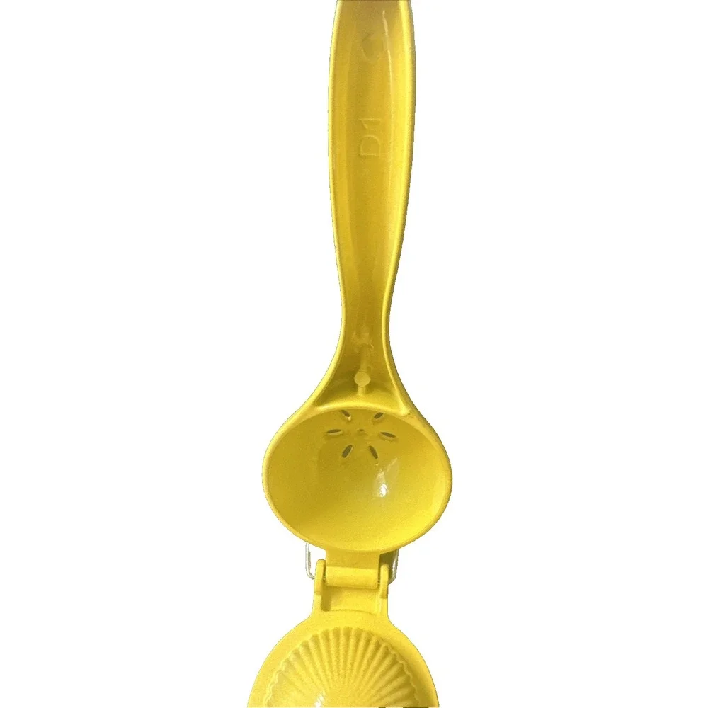 IMUSA Manual Lime & Lemon Squeezer, Citrus Juicer, Yellow – Max Juice Extraction